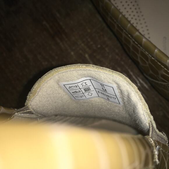 SAS Shoes Simplify Everyday Loafer Womens 11 Beige Croc Comfort Shoe Made in USA - Picture 9 of 9